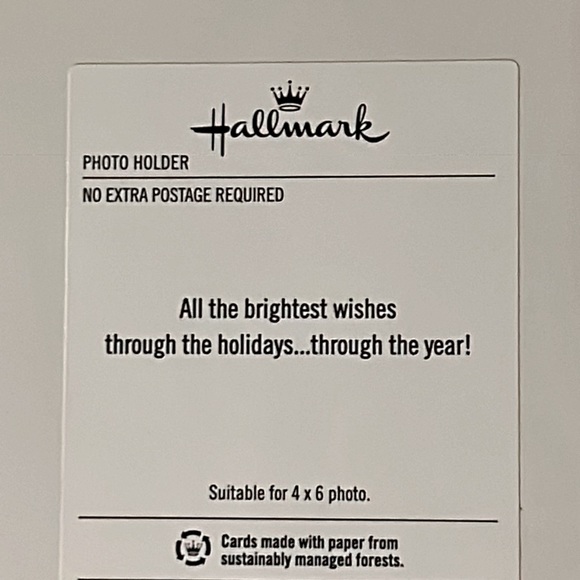 Hallmark Holiday Photo Holder Cards - Picture 11 of 11